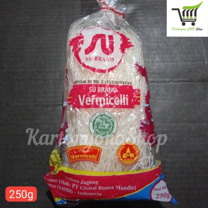 

TERBARU! Soun Sohun Soun So Un Naga SU Brand Vermicelli 250gr Per 10 bks