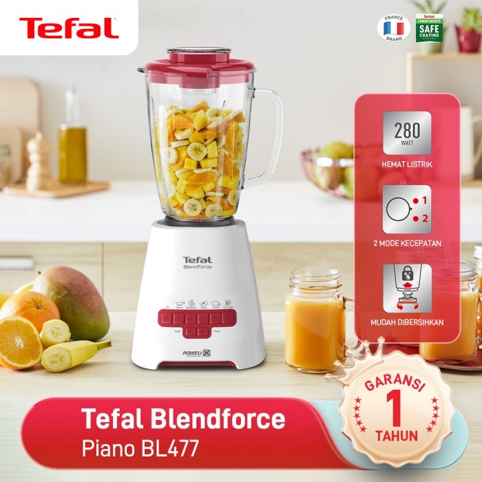 Tefal Blendforce Piano Bl477 - Blender / Blender Bumbu Dapur