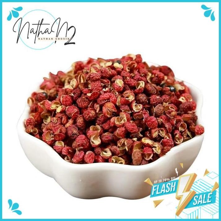 

HUAJIAO MALA MERAH SICHUAN / CHINESE SZECHUAN RED PEPPERCORN 100G BY NATHAN'S GROSIR PRODUK TERBAIK !!