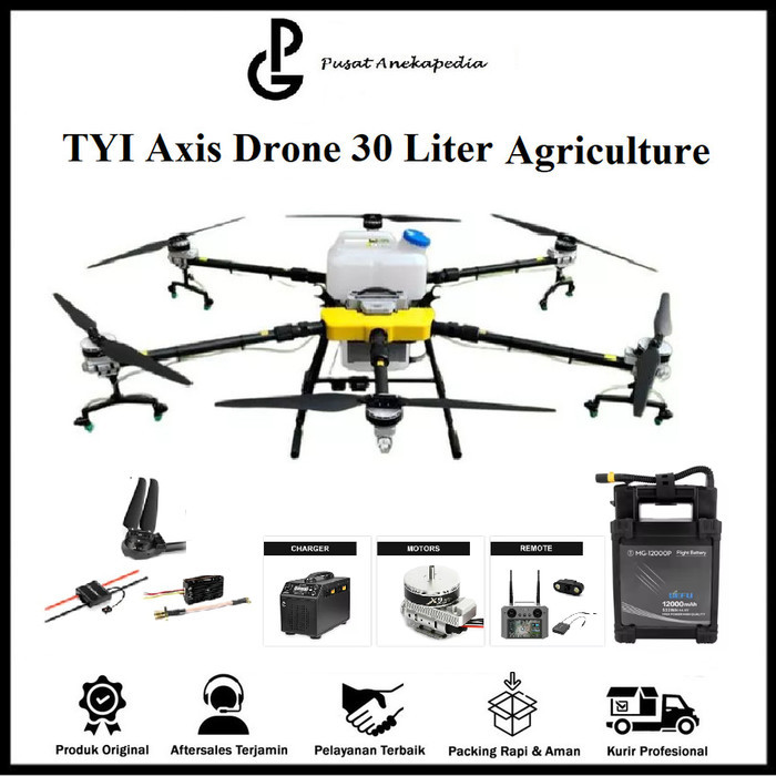 Tyi Axis Drone 30 Liter 6 Sumbu Agriculture Pertanian - Drone Pertanian 30Liter Agriculture