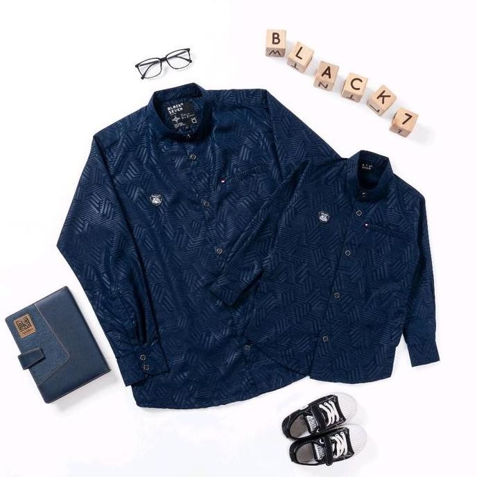 Murah Koko Kurta Couple Ayah Dan Anak Shuhada Abu I Kemeja Koko Anak 3-12 Tahun Lengan Panjang | Baj