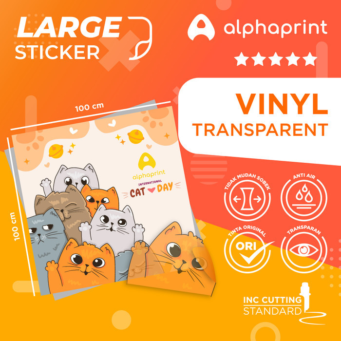 

STICKER CUSTOM VINYL TRANSPARAN / BENING (PRINT & CUT)