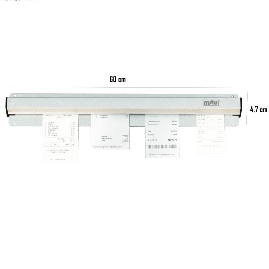 

PENJEPIT KERTAS MENU / BILL HOLDER / PENJEPIT NOTA 60 CM PBH-600AW