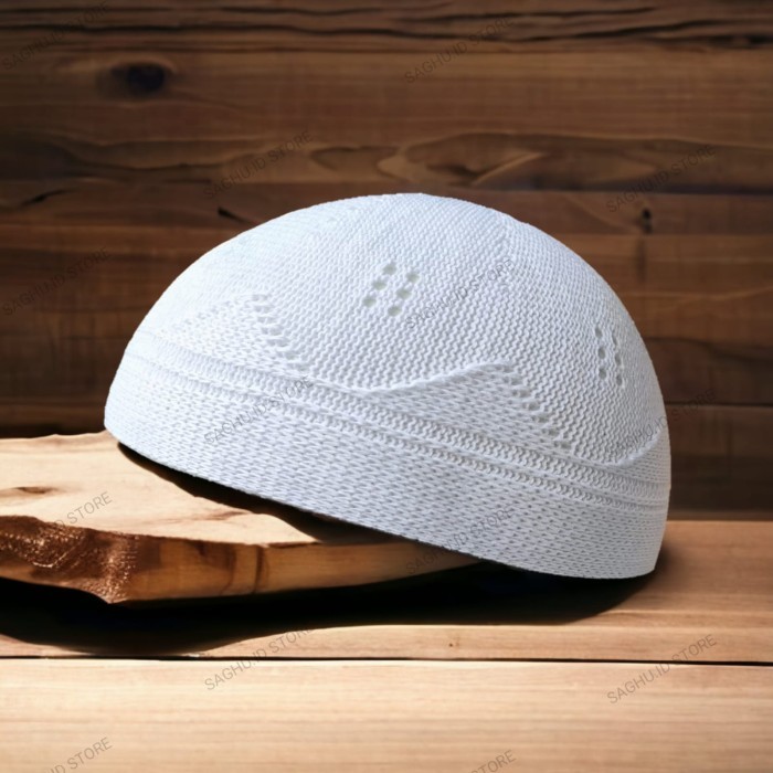 Peci rajut Turki dewasa original kopiah shalat