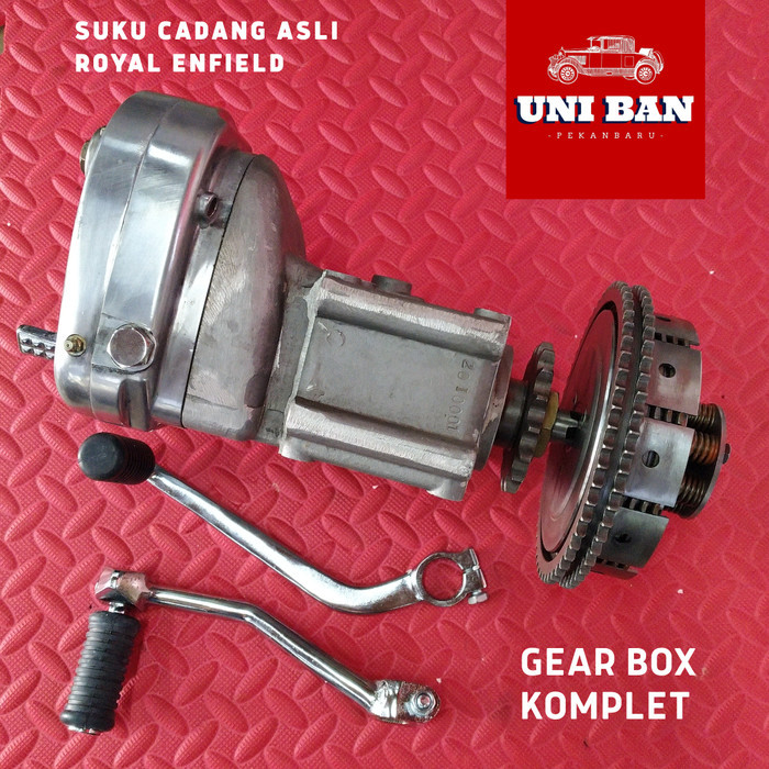 GEARBOX PISAH KOMPLET 1955 ASLI / GEAR BOX GENUINE ROYAL ENFIELD MURAH
