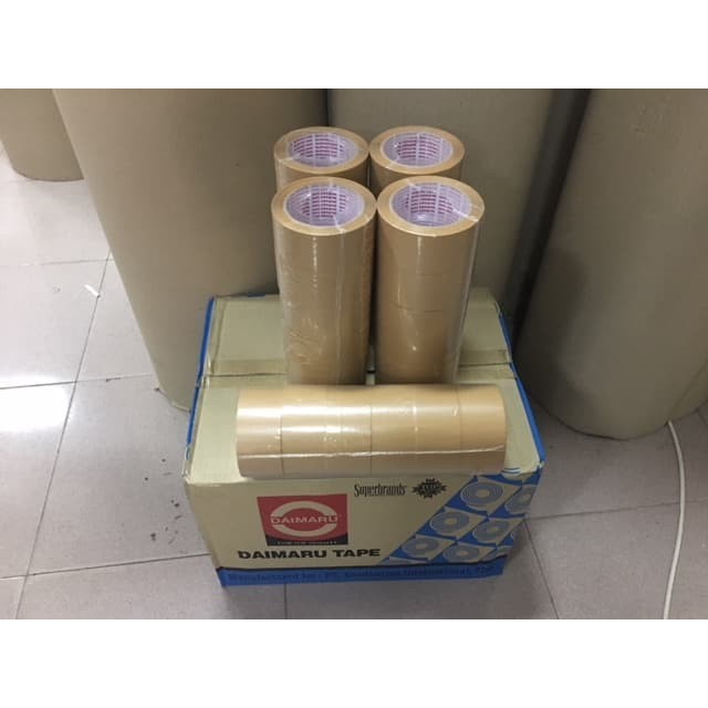 

LAKBAN DAIMARU TAPE COKLAT 2 INCH X 90 YARD (DUST @ 72 ROLL)
