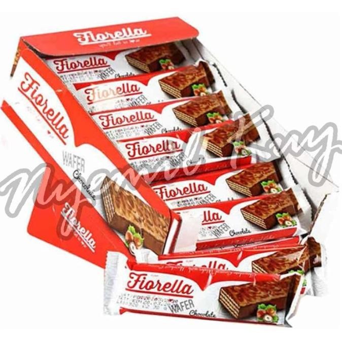 

Terlaris Fiorella Chocolate Wafer Turki 40G*24Pcs Coklat Wafer Turki Stok Terbatas