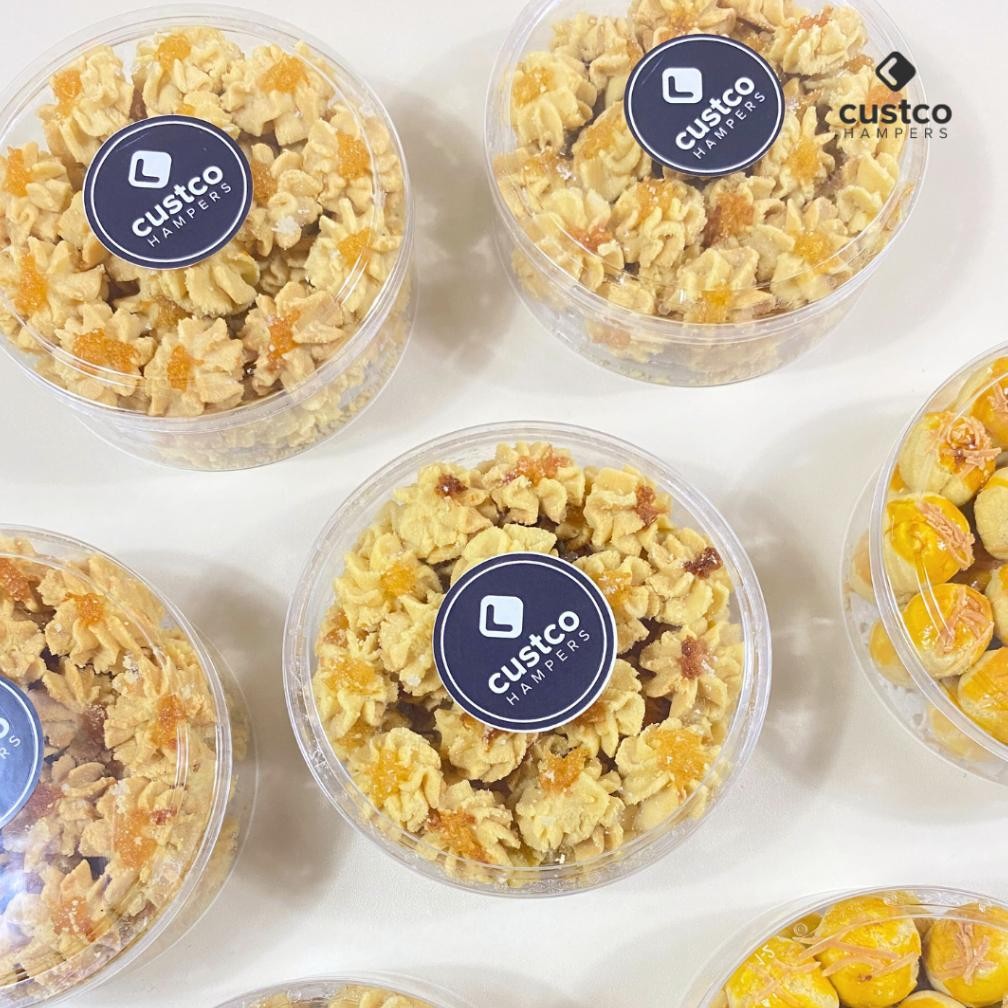 

ukd-23 Hampers Kue Lebaran Premium + Kacang | KL02 | Custco Kue Kering | Parcel Kue Nastar | Kue Semprit Termurah