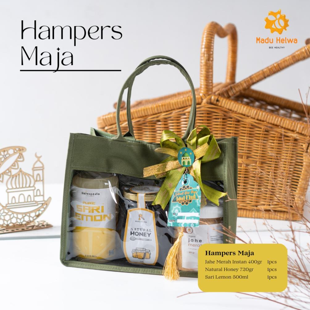 

AURORAE PAKET HAMPERS PREMIUM LEBARAN IDUL FITRI MAJA BY MADU HELWA