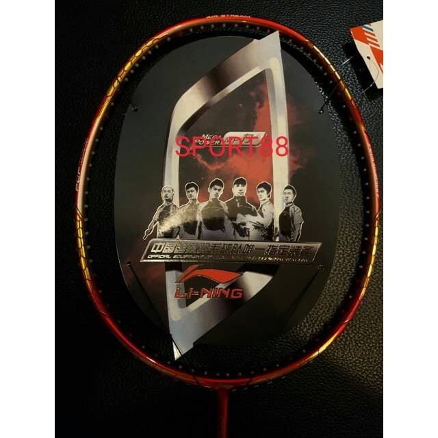 Raket Badminton Lining N99 Air Stream Red / Lining N99 Air Stream New