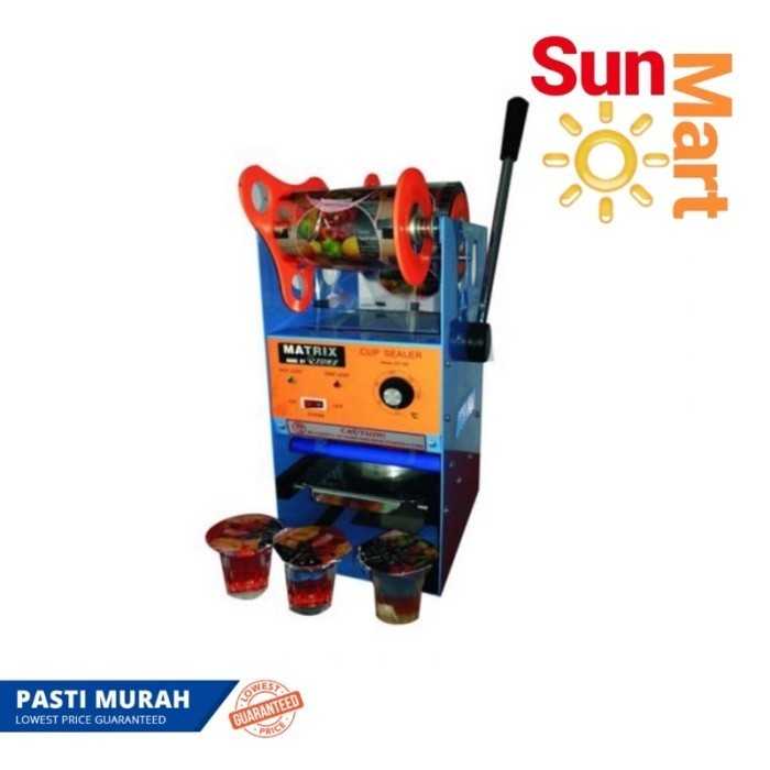 Cup Sealer D8-Mesin Press Gelas Plastik-Mesin Press Cup Matrix