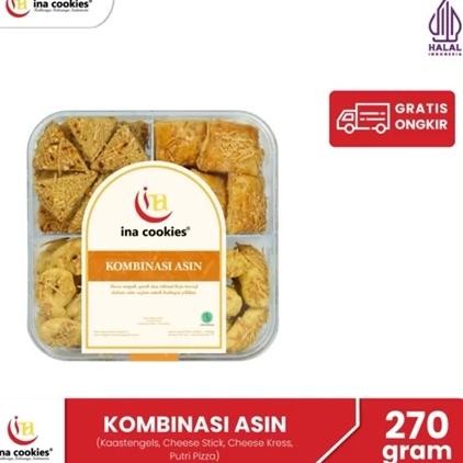 

lumineeroffc ina cookies malang - kombinasi asin kue kering premium jajan lebaran - ready stock