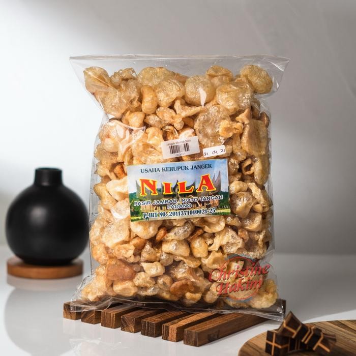 New Kerupuk Kulit Mentah NILA KECIL Padang / Jangek Ready