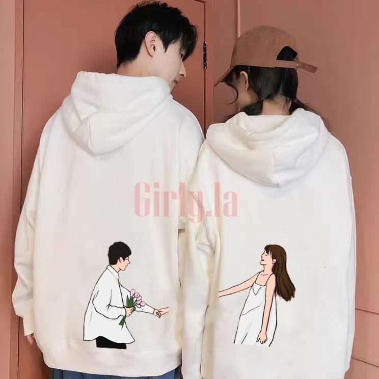 Sweater Couple Pria Melamar Wanita  / Switer Couple Korea Ulzzang Pria Wanita Hoodie Couple Lamaran 