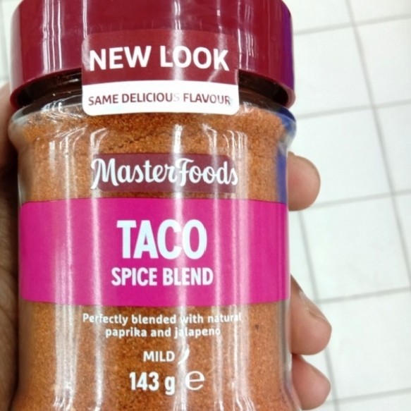 

Sale Master Food Taco Seasoning 143Gr Bumbu Tako