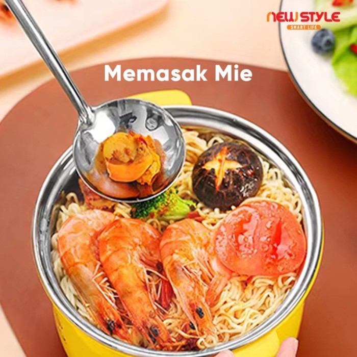 JUAL RUGI NEWSTYLE PANCI LISTRIK SERBAGUNA Y07 ELEKTRIK COOKER MULTIFUNGSI PANCI