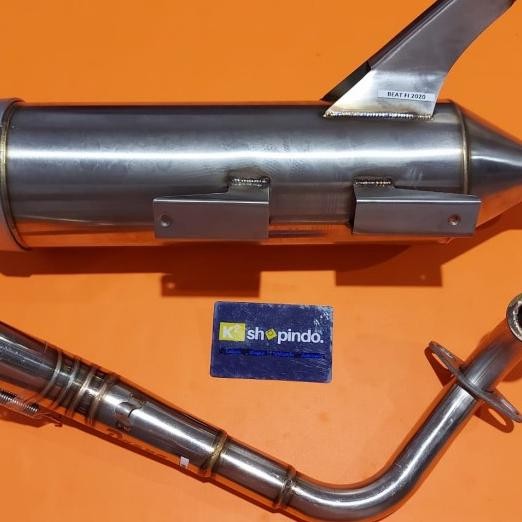 Knalpot Tsukigi Beat Scoopy new 2020+ Genio Daeng Full stainless DV Terlaris