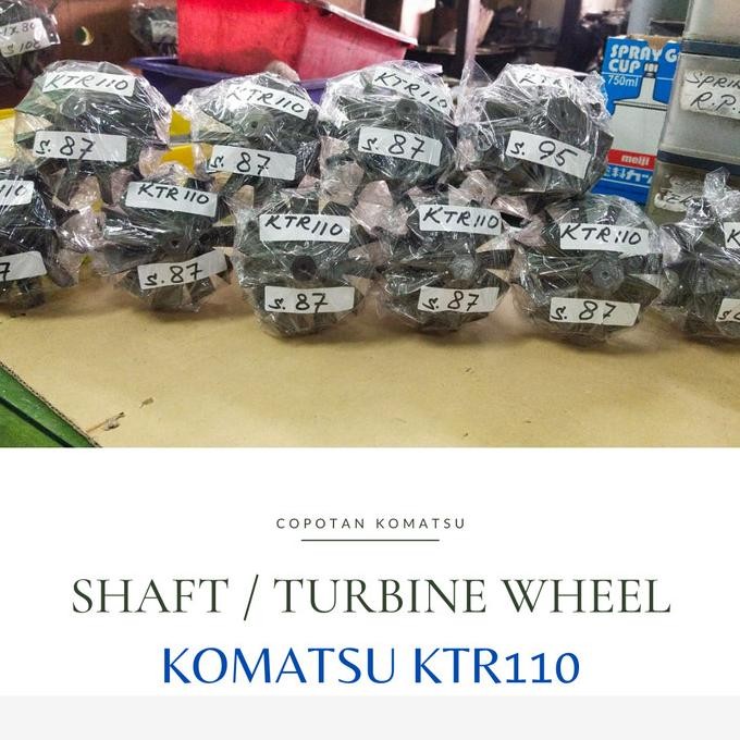 [Copotan] Turbine Wheel Ktr110 Rotor Shaft Ktr110G Ktr110L