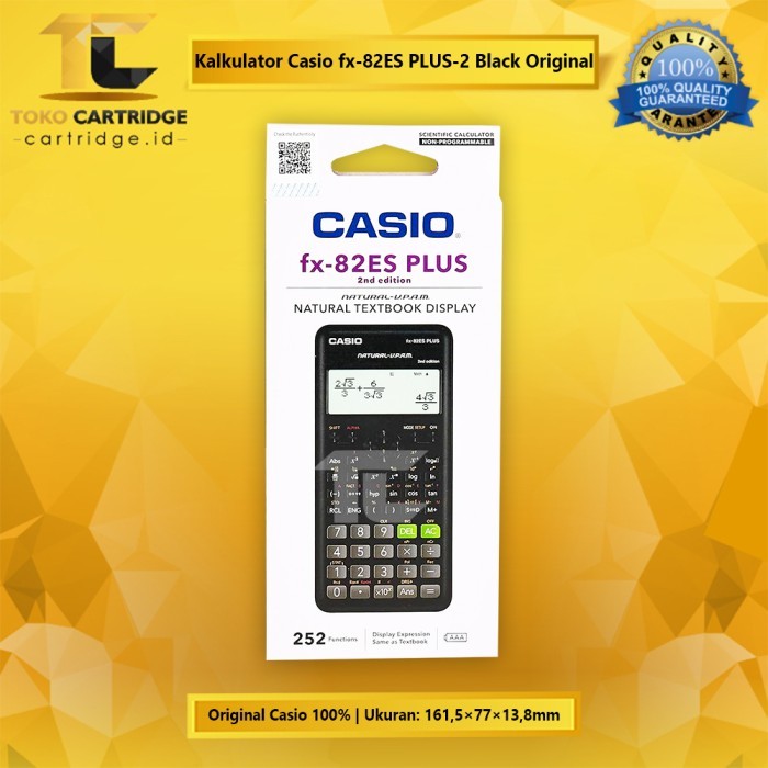 

Kalkulator Casio Fx 82Es Plus-2 Calculator Scientific New Original