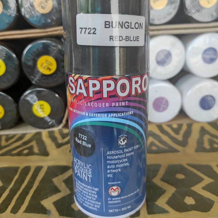 Sapporo Spray 7722 Bunglon Red Blue / Sapporo bunglon