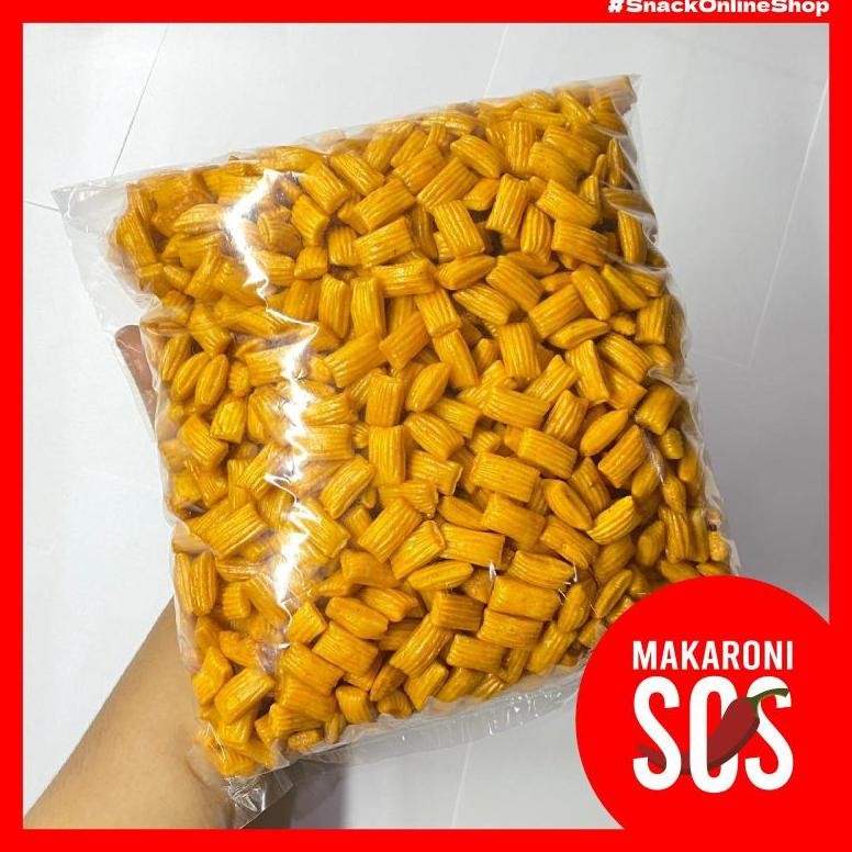 

Oy58 Makaroni SOS - Pang-Pang Jajan Jadul Kemasan 1Kg Berkualitas