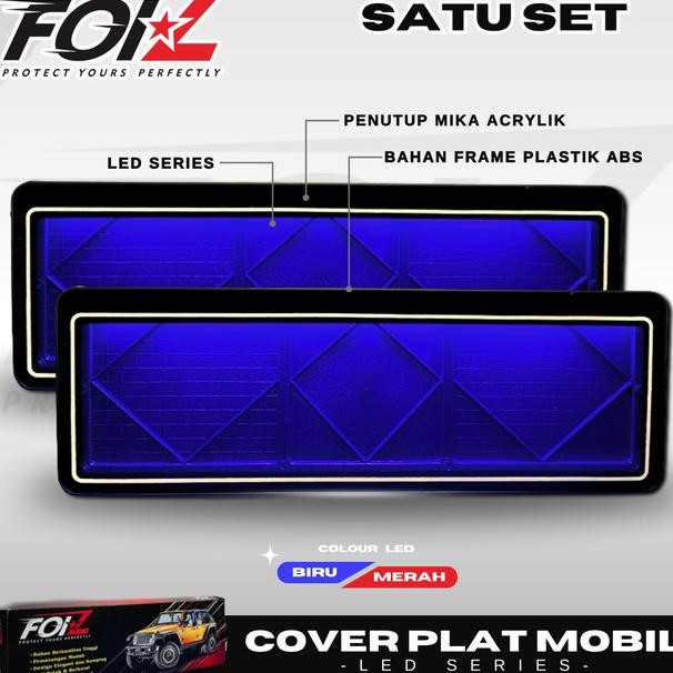 Duduan Plat Nomor Mobil Arili Led 1Et Cover Plat Nomor Led