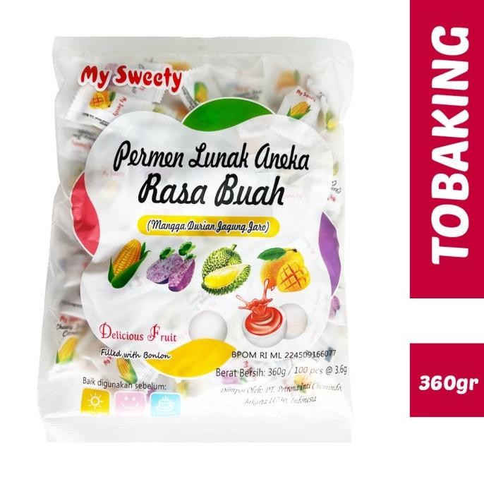 

OKK-1520 Permen Lunak Aneka Buah 360gr IMLEK Premium