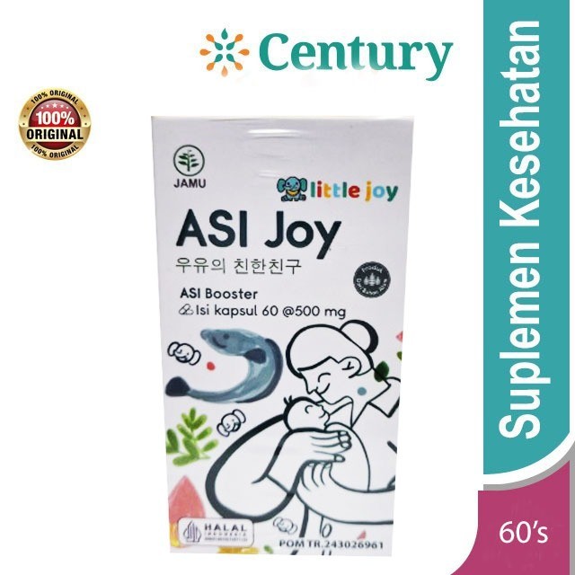 

ASI JOY ASI BOOSTER ISI 60 CAPS @500mg / SUPLEMENT IBU HAMIL / VITAMIN / ASI BOOSTER