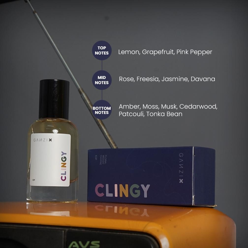 YBW-2429 Ganzi.X - CLINGY Rose Parfum | Eau De Perfume 30ml Hemat