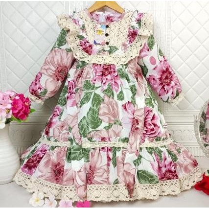 Terbaik Baju Muslim Anak Perempuan Gamis Elizabeth Berkualitas