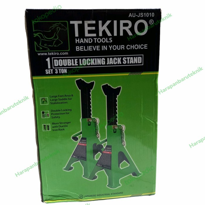 Dongkrak Jack Stand 3Ton Tekiro Dongkrak Tahanan Mobil