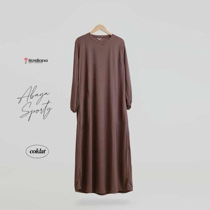 BEST SELLER ABAYA SPORTY ROSLIANA ROSAL - GAMIS LARI SPORTY BAJU OLAHRAGA AKHWAT KEKINIAN