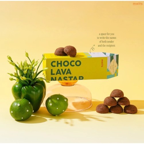 

Melts Choco Lava Nastar - Hadiah Set Kado Parcel Hampers Lebaran - Natal - Valentine