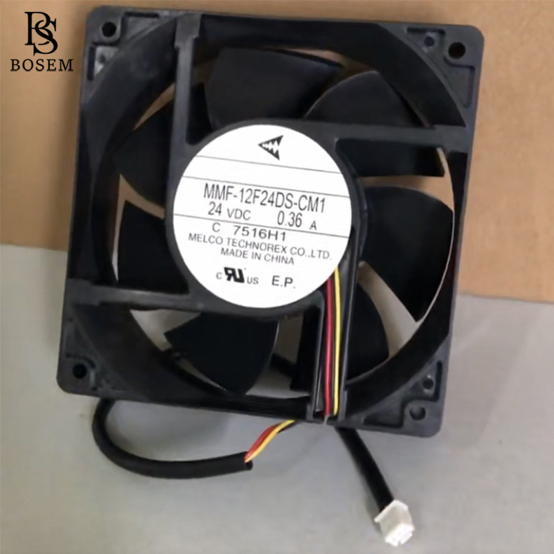CGR NC5332H75A MMF-12D24DS-MM6 MMF-12F24DS-CM1 Cooling Fan 24VDC 0.36A For Servo Amplifier