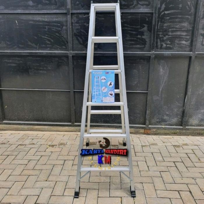 Tangga Lipat Aluminium 175 Cm Grand