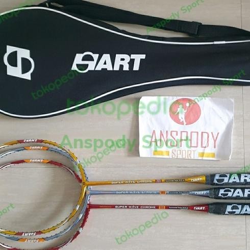 RAKET BADMINTON HART SUPER WAVE CHROME Terlaris