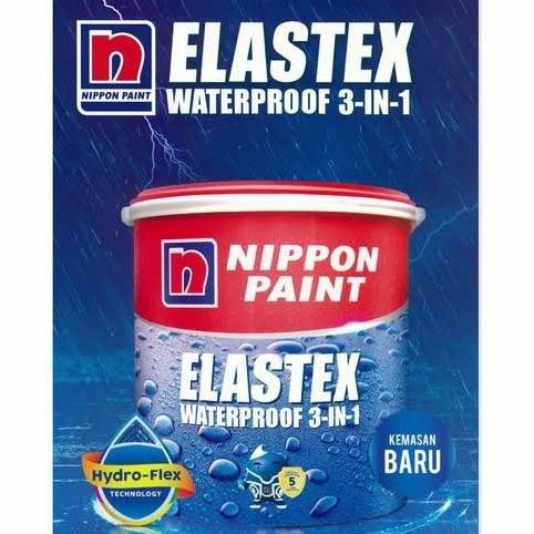 Cat Tembok Anti Bocor/Waterproofing Nippon Paint Elastex (20 Kg)