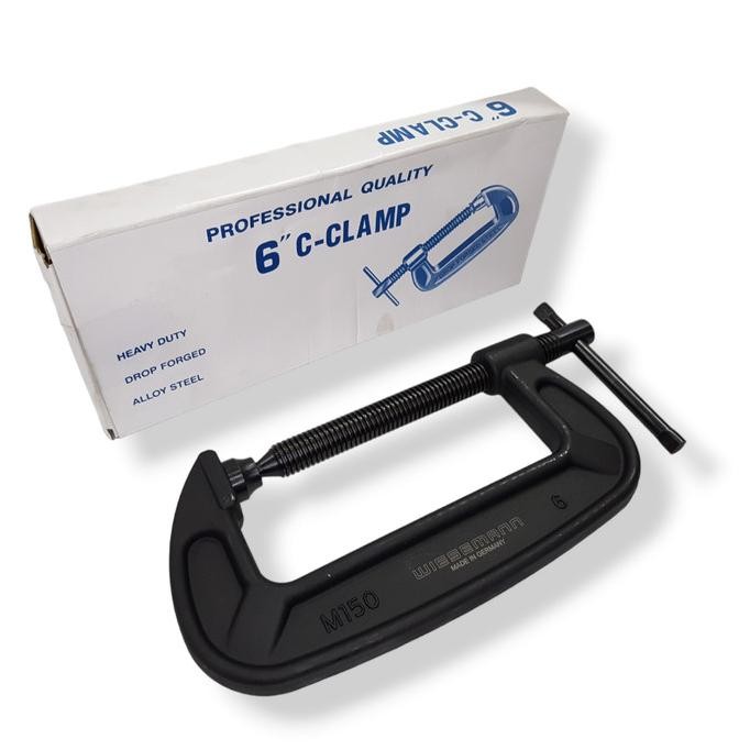 G-Clamp / Clamp C Heavy Duty Wiesemann 6" Tersedia