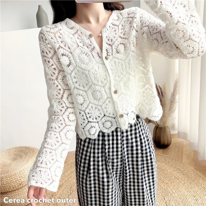 Cerea Crochet Outer -Thejanclothes