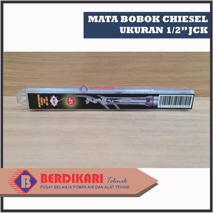 cusss order] Mata Bor Chisel Bobok Betel Papak Tatah Kayu JCK 1/2" inches 12mm