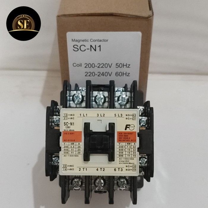 HARGA DISC - Magnetic Contactor Fuji SC-N1 Kontaktor fuji SCN1 SCN-1