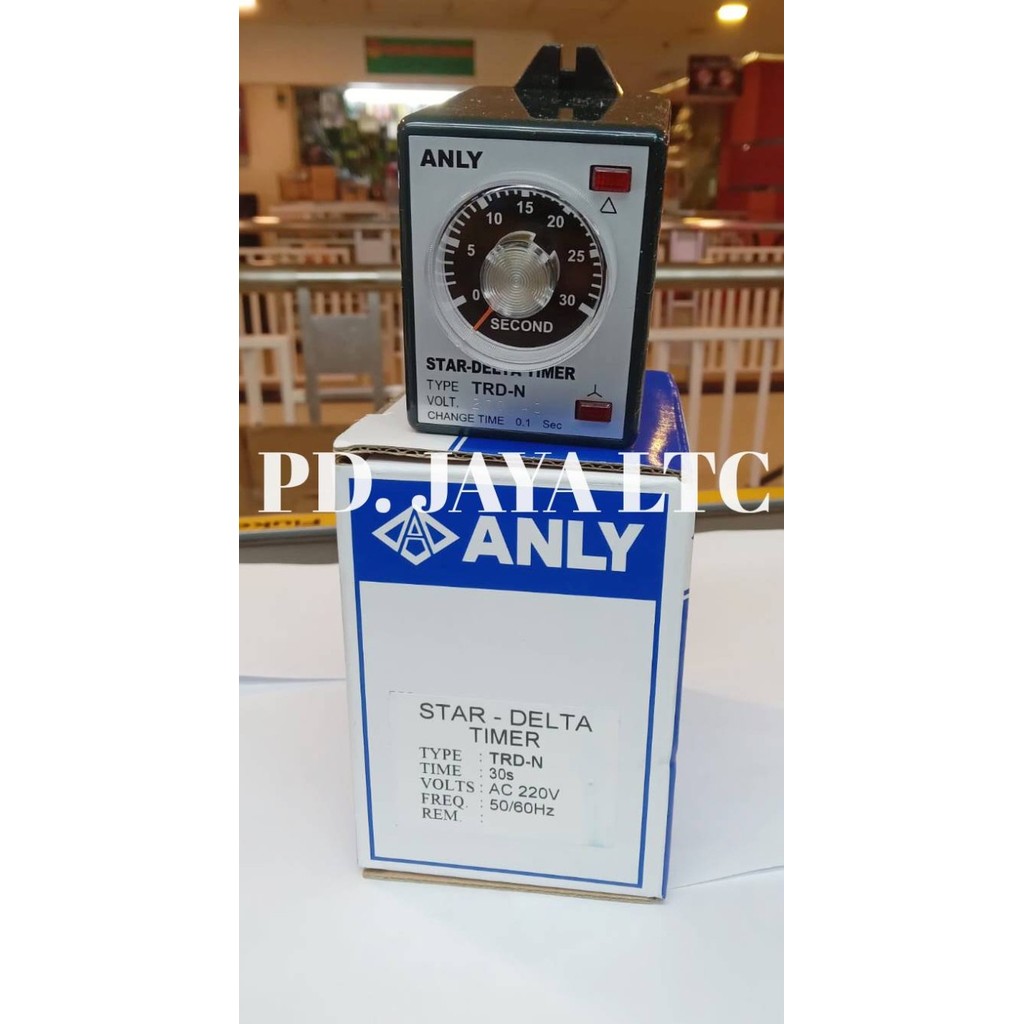 NEW Anly Star Delta Timer 30S 220V/380V TRD-N