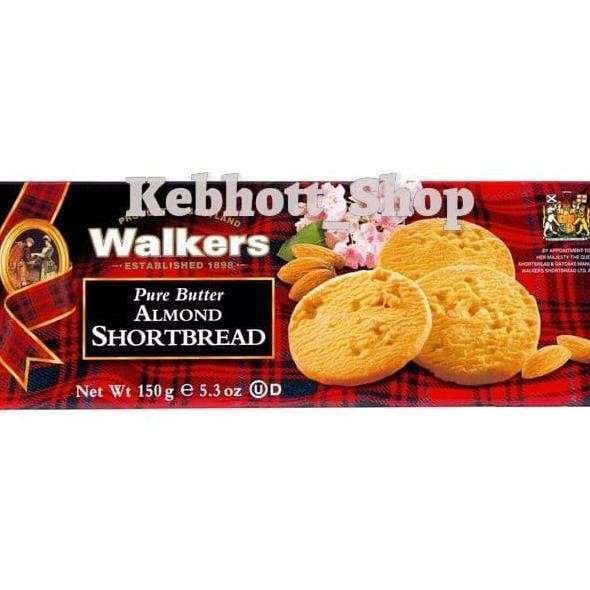 

Terbaru Walkers Pure Butter Almond Shortbread Biscuits Cookies 150 Gr | Kukis Original