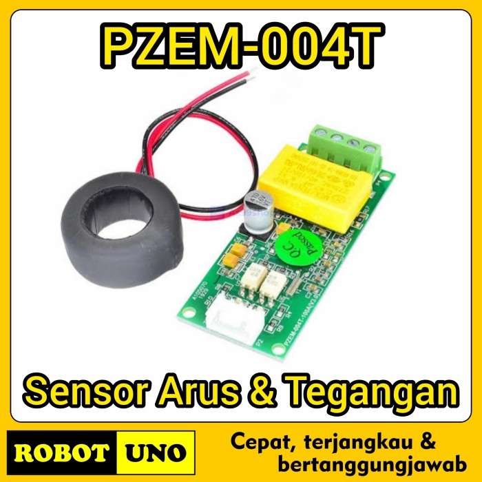TERMURAH - Sensor Arus Tegangan AC PZEM-004T Digital Power Meter Watt Volt Ampere