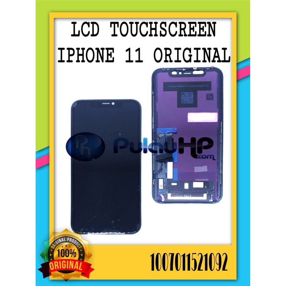 LCD&TOUCHSCREEN IPHONE 11 BLACK ORI