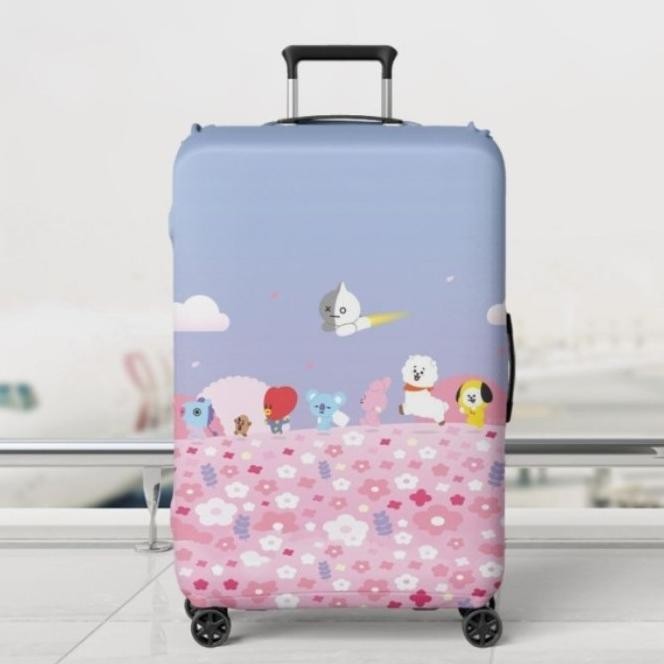 SARUNG KOPER BT21 GAMBAR FULL DEPAN BELAKANG | BTS BT21 001