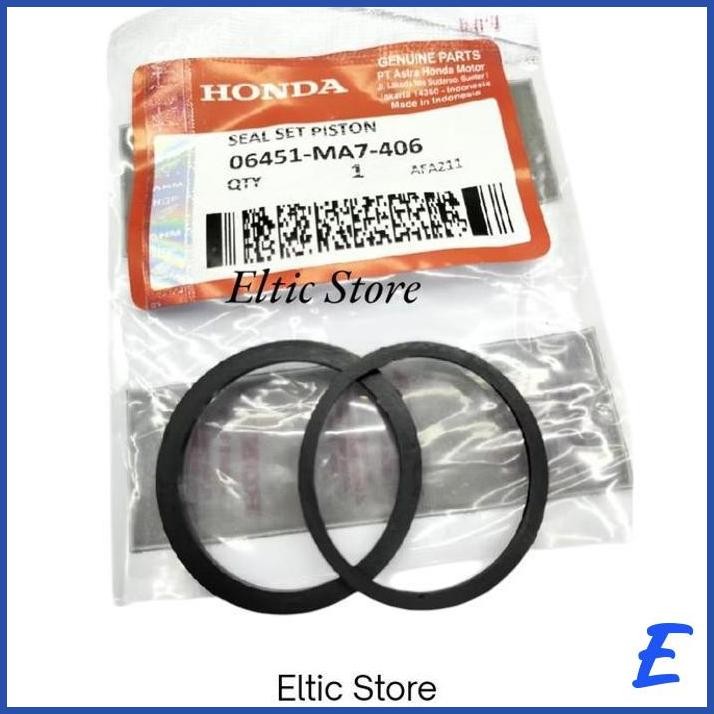 [ECS] SEAL PISTON KALIPER BELAKANG HONDA SUPRA X 125 ORIGINAL AHM