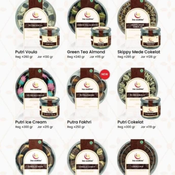 

Ina Cookies Reguler Kue Lebaran Limited Edition