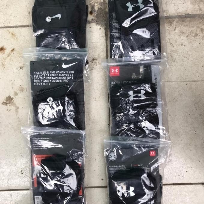 sarung tangan gym fitness under armour [terbaik]
