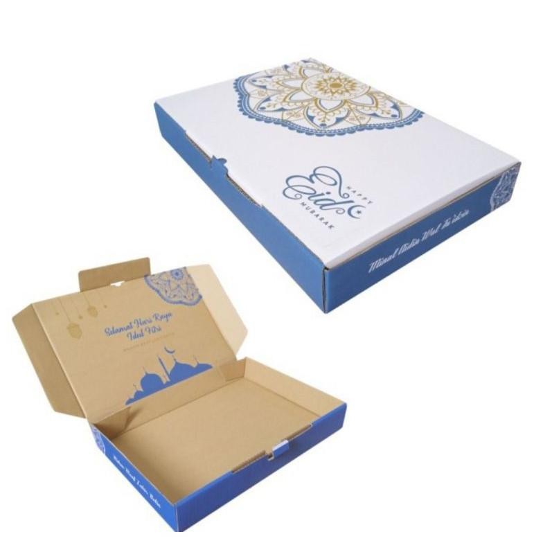 

10 Pcs Kardus Kue Kering Kuker Lebaran 2020 Isi 6 Toples Standard Dos Paketan Parcel Diskon